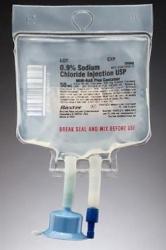 Saline 50 mL Bag w/ Vial Adaptor