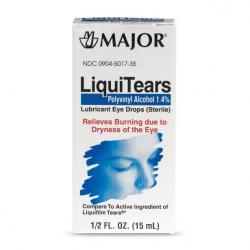 Eye Drops Liquid Tears .05 oz 1.4%